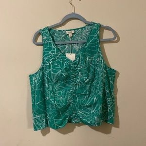 Sleeveless blouse